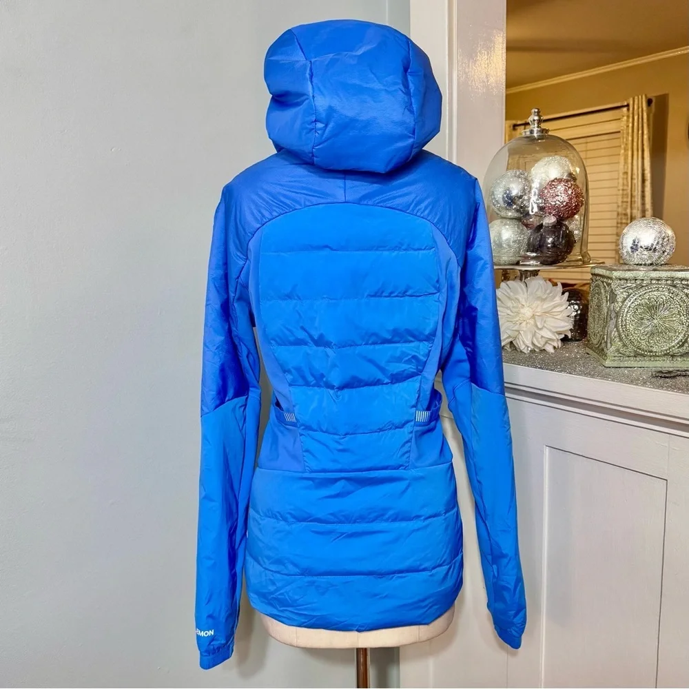 Lululemon Down For It All Jacket Winter Coat Pipe Dream Blue Size 12 NWT - Picture 8 of 16
